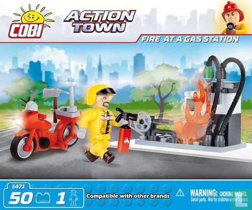 COBI 1471 Fire at a Gas Station  - Image 1