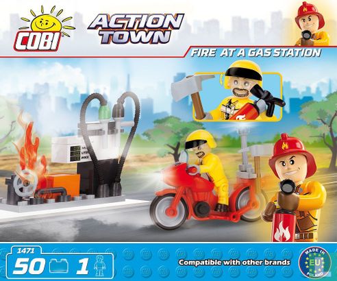 COBI 1471 Fire at a Gas Station  - Afbeelding 2