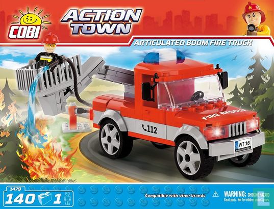 COBI 1479 Articulated Boom Fire Truck  - Image 2