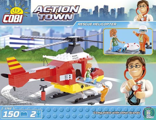 COBI 1762 Rescue Helicopter  - Image 1