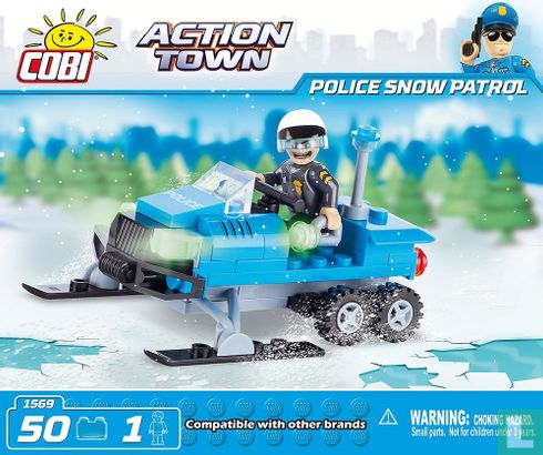 COBI 1569 Police Snow Patrol  - Afbeelding 1