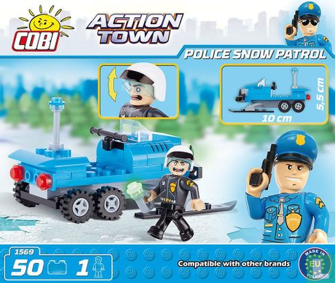 COBI 1569 Police Snow Patrol  - Afbeelding 2