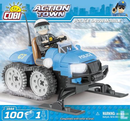 COBI 1544 Police Snowmobile  - Afbeelding 1