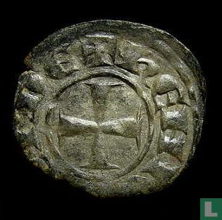 Cyprus 1 denier 1285-1306 - Afbeelding 2