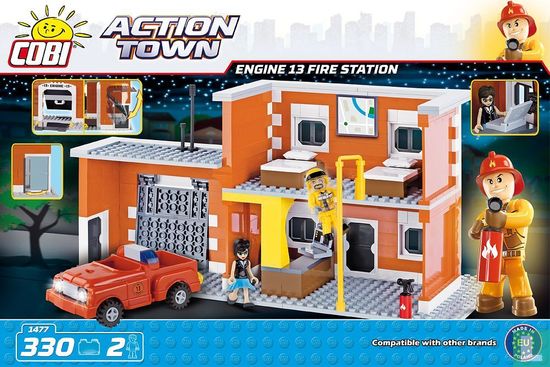 COBI 1477 Engine 13 Fire Station - Image 2