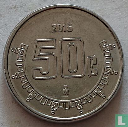 Mexiko 50 Centavo 2015 - Bild 1