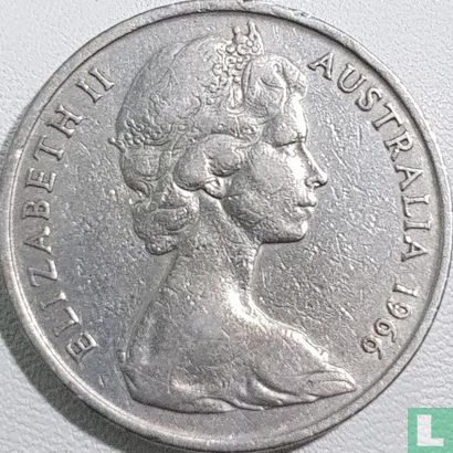 Australië 20 cents 1966 - Afbeelding 1