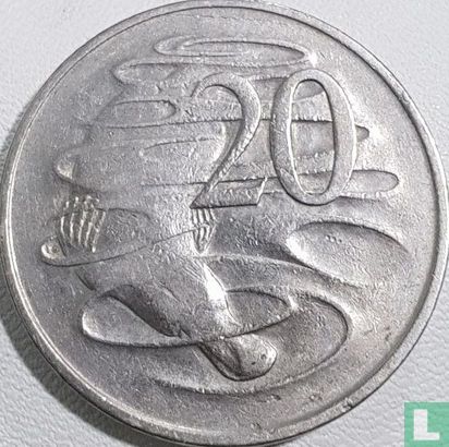 Australia 20 cents 1966 - Image 2