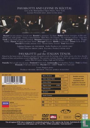 Pavarotti and Levine in Recital - Image 2