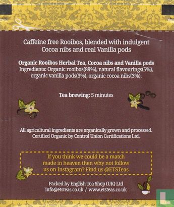 Chocolate, Rooibos & Vanilla  - Image 2