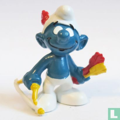 Smurf with bow and arrow  - Image 1