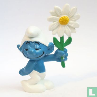 Lovingly Smurf (white flower) - Image 1