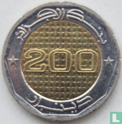 Algerije 200 dinars AH1439 (2018) "50th anniversary of Independence" - Afbeelding 2