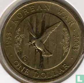 Australia 1 dollar 2003 (C) "50 years End of the Korean War" - Image 2