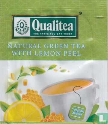 Natural Green Tea with Lemon Peel - Image 1