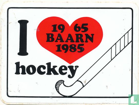 I ♥ (1965 Baarn 1985) hockey  