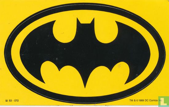 Batman logo sticker