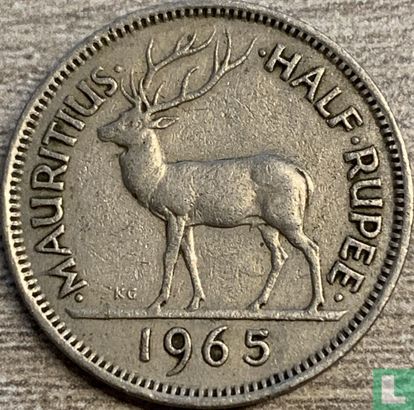 Mauritius ½ rupee 1965 - Afbeelding 1