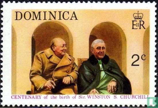 Churchill en Roosevelt