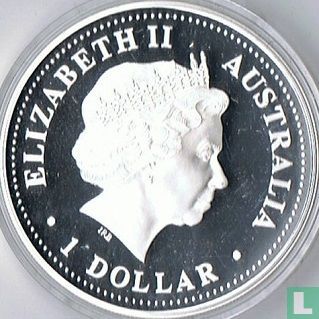 Australië 1 dollar 2001 (PROOFLIKE) "Millennium" - Afbeelding 2