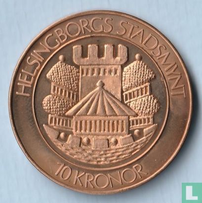 Helsingborg 10 kr 1980 - Afbeelding 2