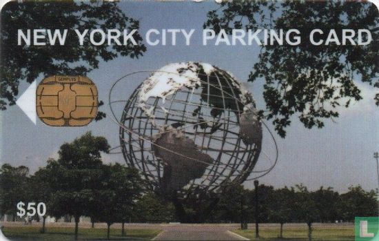 Parking Card NYC USA - Image 1