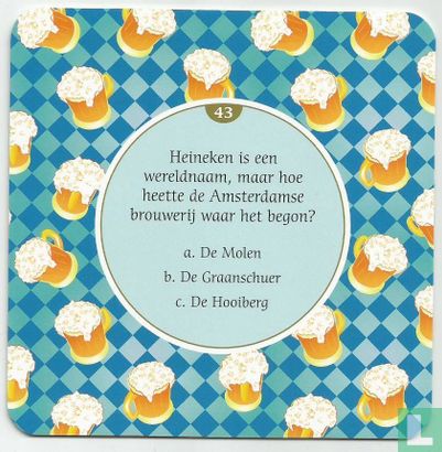 Heineken is een wereldnaam, maar hoe heete de Amsterdamse brouwerij waar het begon? - Image 1