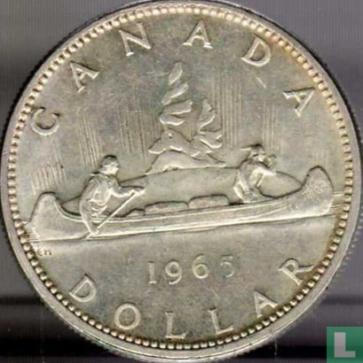Canada 1 dollar 1965 - Image 1