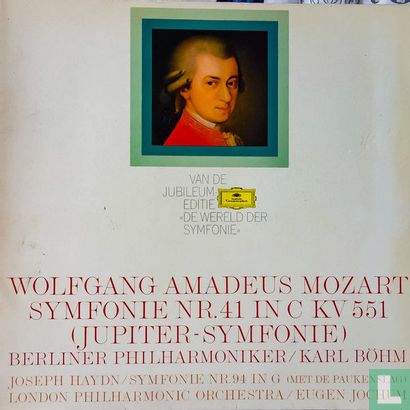 Wolfgang Amadeus Mozart Symphonie Nr 41 in C-Dur KV 551 * Jupiter-Symphonie - Afbeelding 1