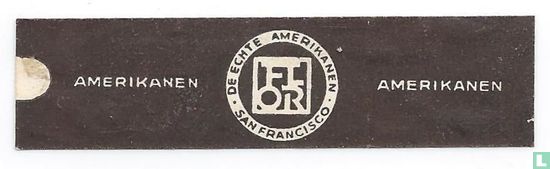 De echte Amerikanen Flor San Francisco - Amerikanen - Amerikanen - Afbeelding 1
