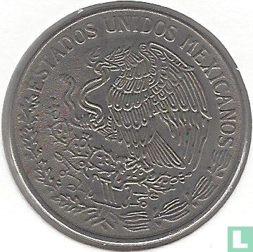 Mexico 1 peso 1980 (open 8) - Afbeelding 2