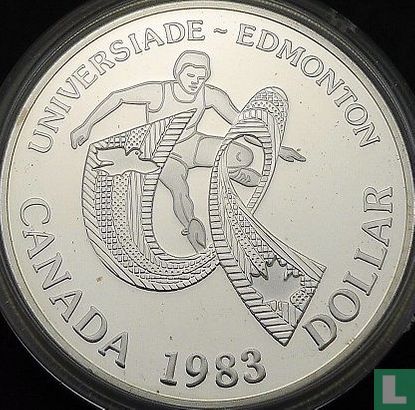 Canada 1 dollar 1983 "World University Games in Edmonton" - Image 1