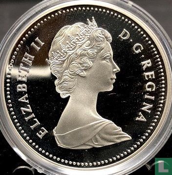 Canada 1 dollar 1982 (PROOF) "Centenary Founding of Regina" - Afbeelding 2