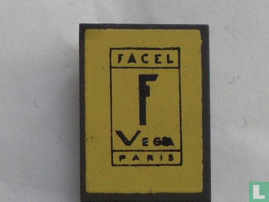 Facel Vega Paris (zwart op geel)