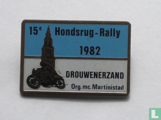 15e Hondsrug - Rally 1982 Drouwenerzand Org. mc. Martinistad - Afbeelding 1