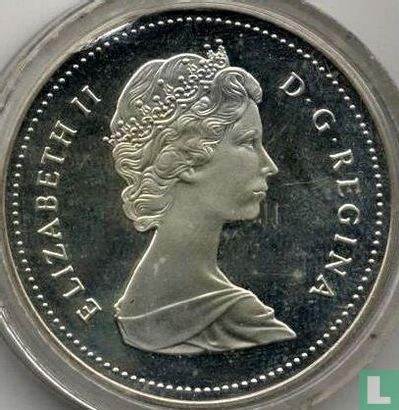 Kanada 1 Dollar 1988 "250th anniversary of Saint Maurice Ironworks" - Bild 2