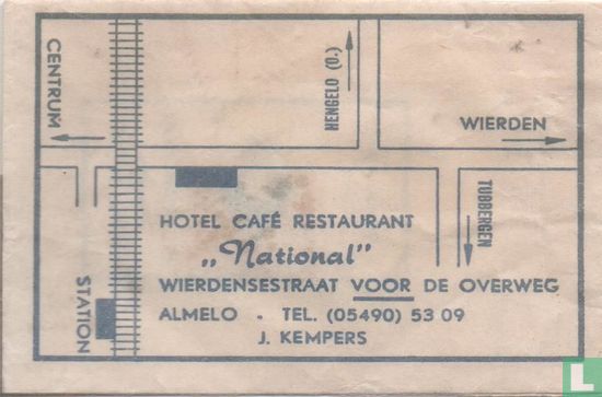 Hotel Cafe Restaurant "National"  - Afbeelding 1