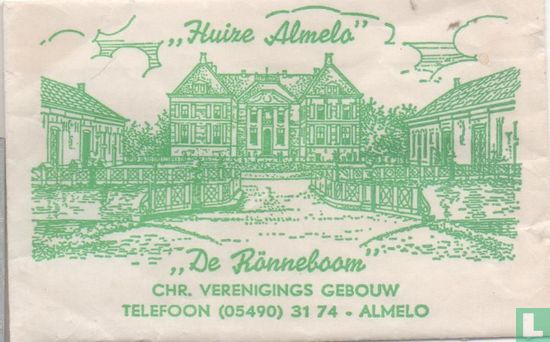 "Huize Almelo" "De Rönneboom" Chr. Verenigings Gebouw - Afbeelding 1