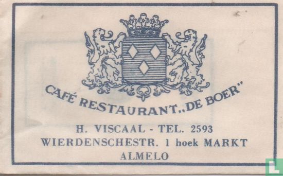 Café Restaurant "De Boer" - Afbeelding 1