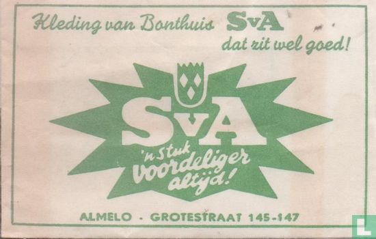 Kleding Van Bonthuis SvA - Afbeelding 1