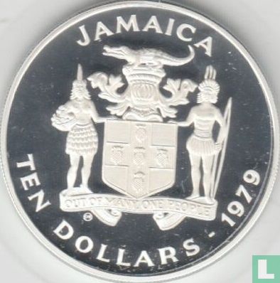 Jamaica 10 dollars 1979 (PROOF) "International Year of the Child" - Afbeelding 1
