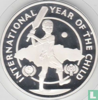 Jamaica 10 dollars 1979 (PROOF) "International Year of the Child" - Image 2