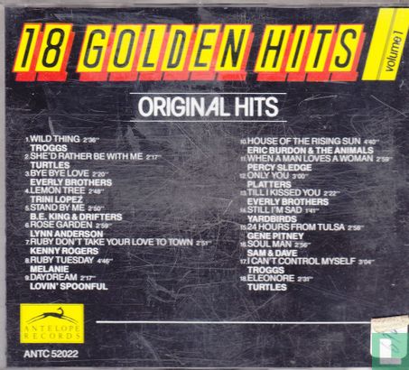 18 Golden Hits - Volume 1 - Afbeelding 2