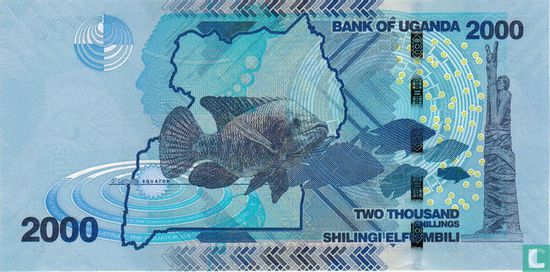 Uganda 2.000 Shillings 2019 - Bild 2