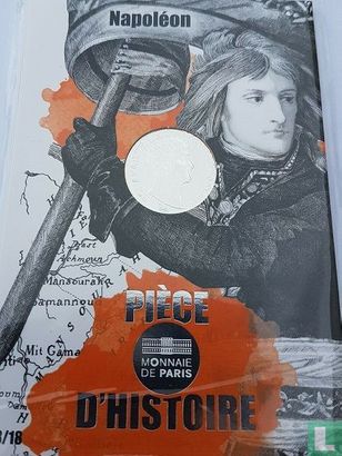 France 10 euro 2019 (folder) "Piece of French history - Napoleon" - Image 1