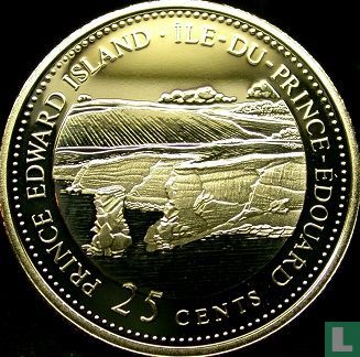 Kanada 25 Cent 1992 (PP) "125th anniversary of the Canadian Confederation - Prince Edward Island" - Bild 2
