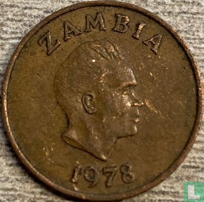 Zambie 1 ngwee 1978 - Image 1