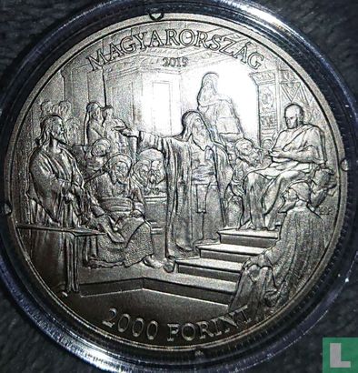 Hongrie 2000 forint 2019 "175th anniversary Birth of Mihály Munkácsy" - Image 1