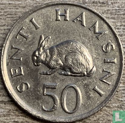 Tanzania 50 senti 1984 - Image 2