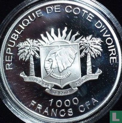 Elfenbeinküste 1000 Franc 2010 (PP) "Mammoth" - Bild 2